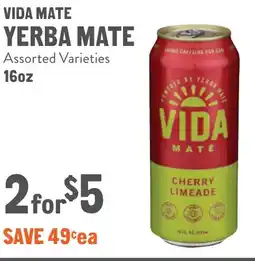 New Seasons Market Vida mate yerba mate offer