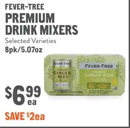 New Seasons Market Fever-tree premium drink mixers offer