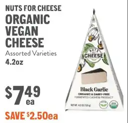 New Seasons Market Nuts for cheese organic vegan cheese offer