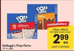 Safeway Kellogg's Pop-Tarts offer