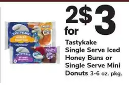 Safeway Tastykake Single Serve offer