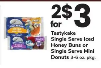 Safeway Tastykake Single Serve offer