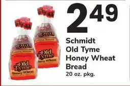 Safeway Schmidt Old Tyme Honey Wheat Bread offer