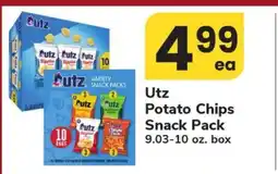 Safeway Utz Potato Chips Snack Pack offer