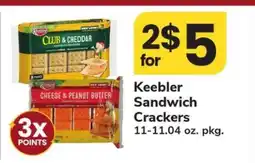 Safeway Keebler Sandwich Crackers offer