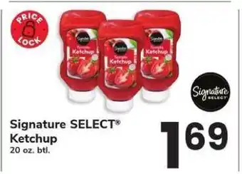 Safeway Signature Select Ketchup offer