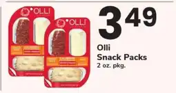 Safeway Olli Snack Packs offer