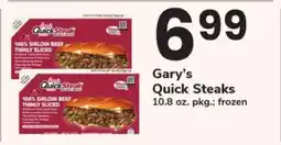 Safeway Gary's Quick Steaks offer