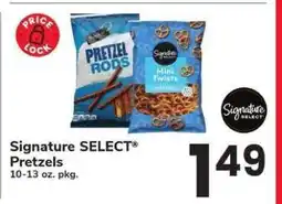 Safeway Signature Select Pretzels offer