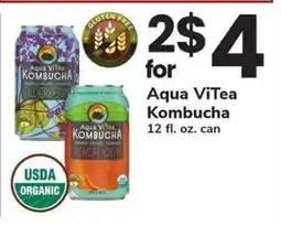 Safeway Aqua ViTea Kombucha offer