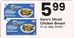 Safeway Gary’s Sliced Chicken Breast offer