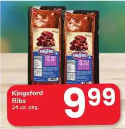 Safeway Kingsford Ribs offer