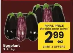 Safeway Eggplant offer