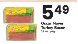 Safeway Oscar Mayer Turkey Bacon offer