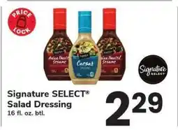 Safeway Signature Select Salad Dressing offer