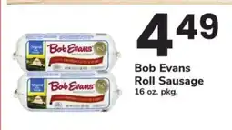 Safeway Bob Evans Roll Sausage offer