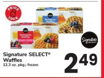 Safeway Signature SELECT Waffles offer