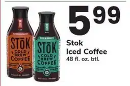 Safeway STōK Iced Coffee offer