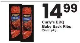Safeway Curly's BBQ Baby Back Ribs offer
