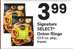 Safeway Signature SELECT Onion Rings offer