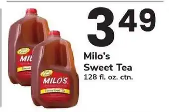 Safeway MILO'S Sweet Tea offer