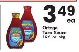 Safeway Ortega Taco Sauce offer