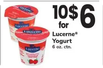 Safeway Lucerne Yogurt offer