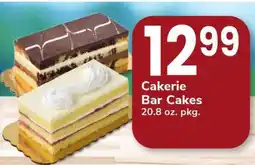 Safeway Cakerie Bar Cakes offer
