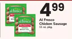 Safeway Al Fresco Chicken Sausage offer
