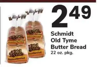Safeway Schmidt Old Tyme Butter Bread offer