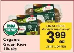 Safeway Organic Green Kiwi offer