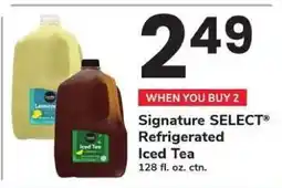 Safeway Signature SELECT Refrigerated Iced Tea offer