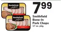 Safeway Smithfield Bone-In Pork Chops offer
