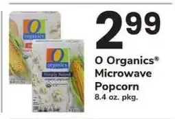 Safeway O Organics Microwave Popcorn offer