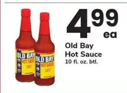 Safeway Old Bay Hot Sauce offer