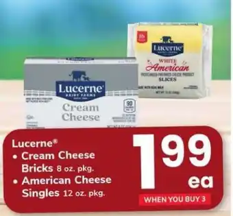 Safeway Lucerne Cheese offer