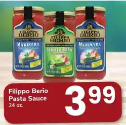 Safeway Filippo Berio Pasta Sauce offer