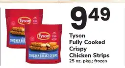 Safeway Tyson Fully Cooked Crispy Chicken Strips offer