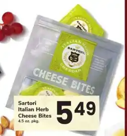 Safeway Sartori Italian Herb Cheese Bites offer