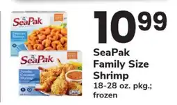 Safeway SeaPak Family Size Shrimp offer
