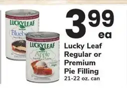 Safeway Lucky Leaf Pie Filling offer
