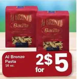 Safeway Al Bronzo Pasta offer