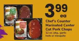 Safeway Chef's Counter Marinated Center Cut Pork Chops offer