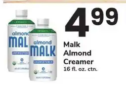 Safeway Malk Almond Creamer offer