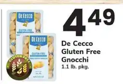 Safeway De Cecco Gluten Free Gnocchi offer