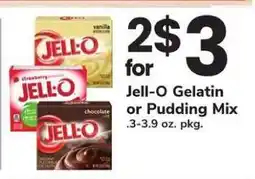 Safeway Jell-O Gelatin or Pudding Mix offer