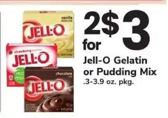 Safeway Jell-O Gelatin or Pudding Mix offer