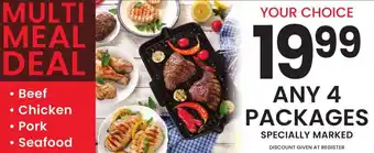 Safeway Multi-Meal Deal offer