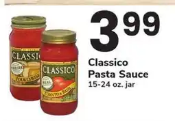 Safeway Classico Pasta Sauce offer