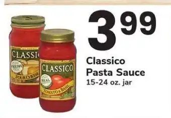 Safeway Classico Pasta Sauce offer